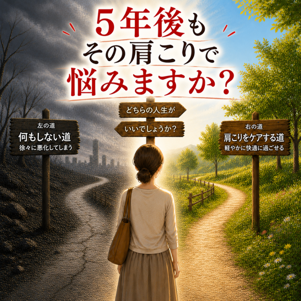 5年後も肩こりで悩みますか？｜大田区の渋川整骨院