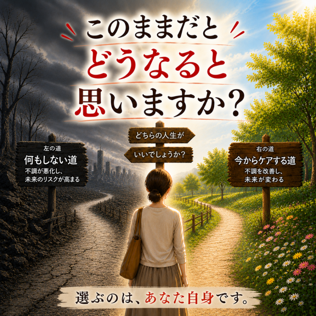 このままだとどうなる?不調を放置するリスクと未来を変える選択|渋川整骨院