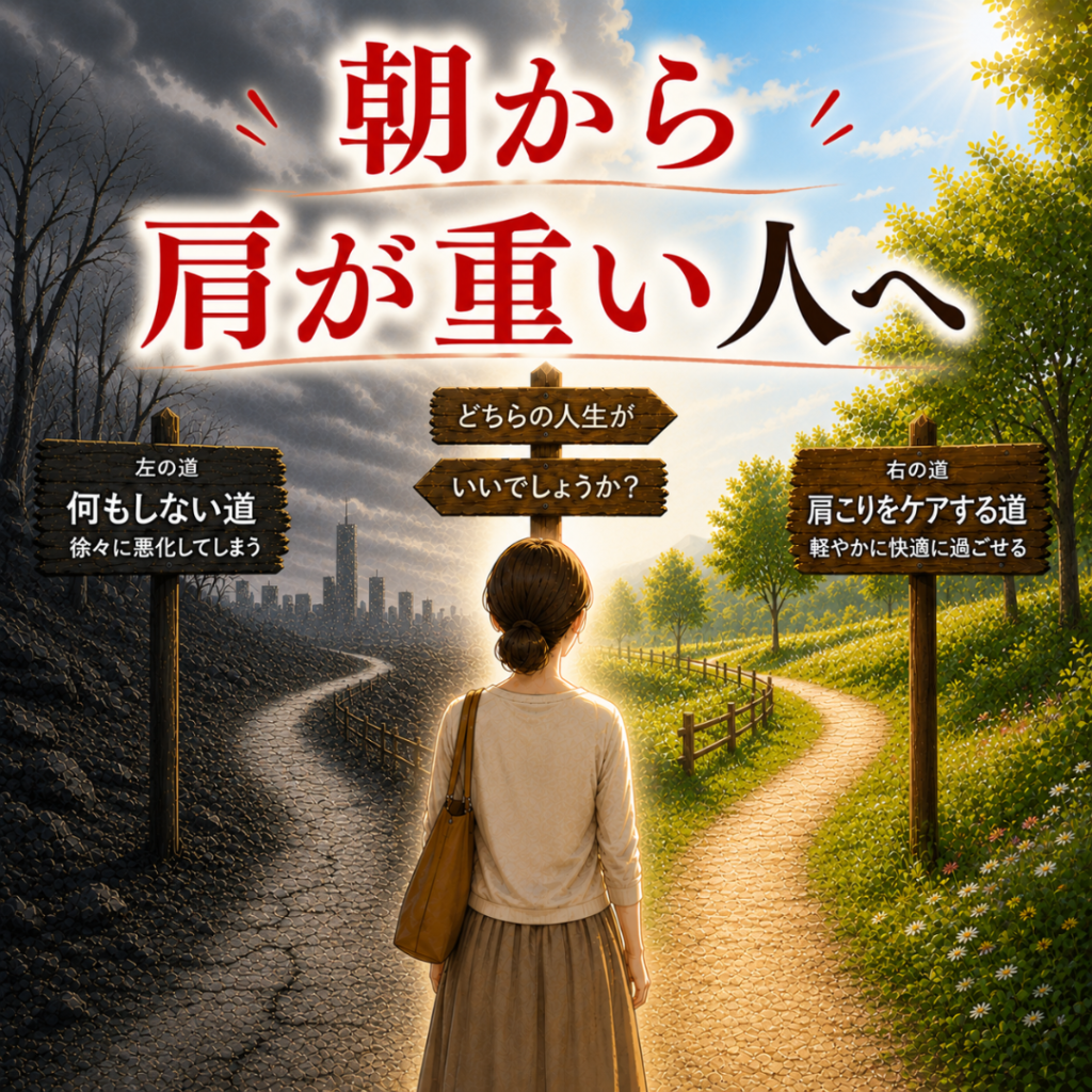 朝から肩が重い原因とは?|大田区の渋川整骨院